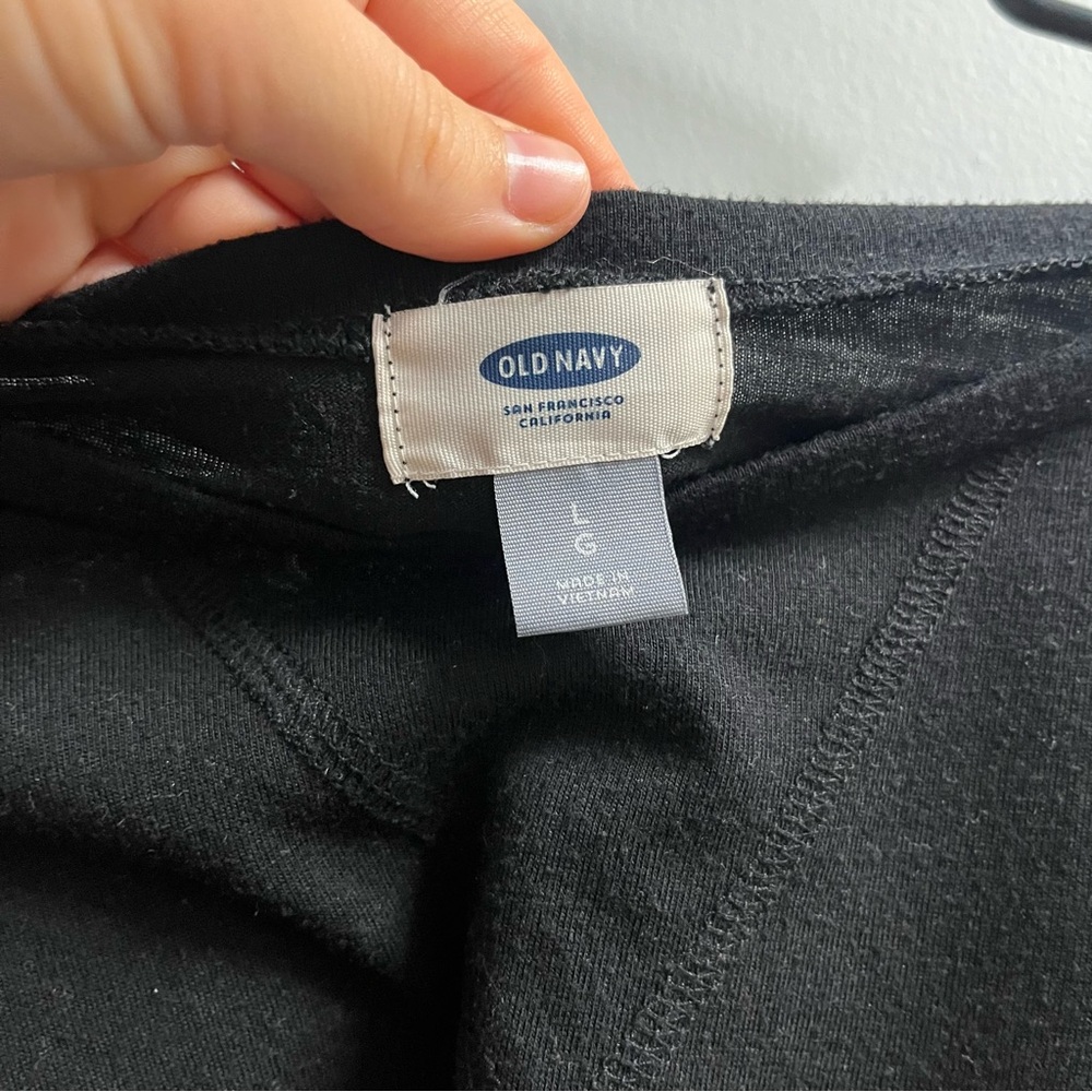 Old Navy Active Black Long Sleeve